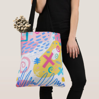 Sac fourre-tout imprimé partout, Grand
