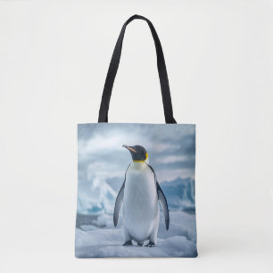 Sac fourre-tout imprimé pingouin