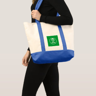 Sac fourre-tout Impulse - Ajouter votre image - Bl