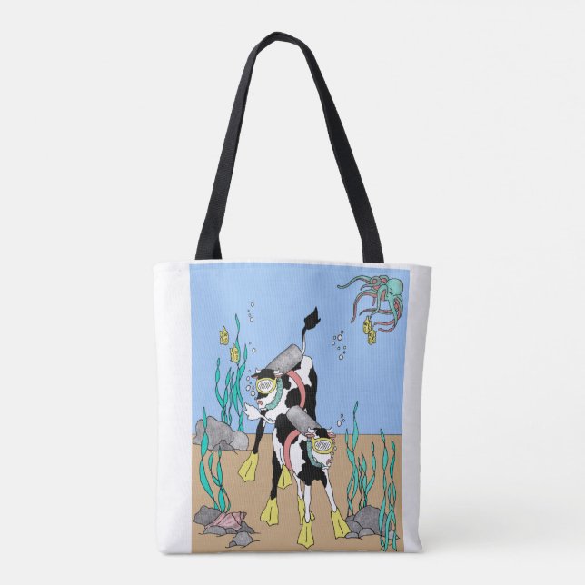 Sac fourre-tout incognito II à vaches (Dos)