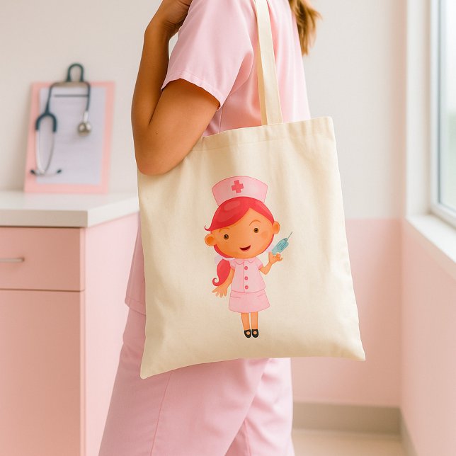 Sac Fourre-Tout Infirmière Avec Une Aiguille (Créateur téléchargé)