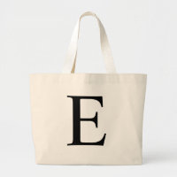 Sac fourre-tout initial à éléphant d'E