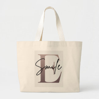 Sac fourre-tout initial esthétique
