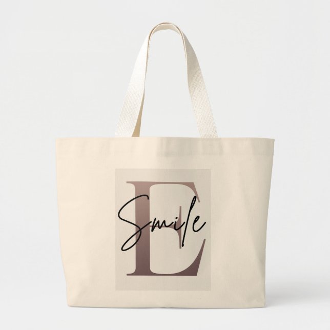 Sac fourre-tout initial esthétique (Devant)