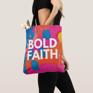 Sac fourre-tout inspirateur de foi audacieuse Abst