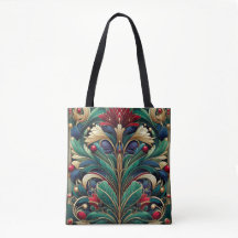Sac fourre-tout inspiré par William Morris