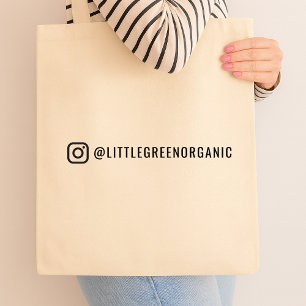 Sac fourre-tout Instagram Votre sac de nom Insta