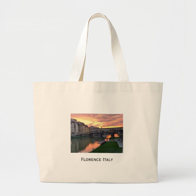 Sac fourre-tout Italie de Florence avec Citation I (Devant)
