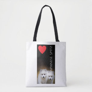 Sac fourre-tout japonais à chiots de Spitz