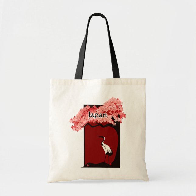 Sac fourre-tout japonais à grue (Devant)