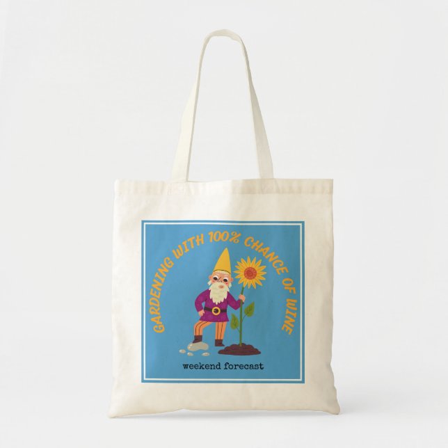 Sac fourre-tout Jardin joyeux (Devant)