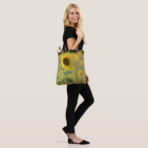Sac fourre-tout Jaune du Jour des Tournesols