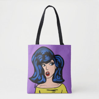 Sac fourre-tout "Je l'ai vu" en toile