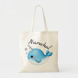 Sac fourre-tout joli narval