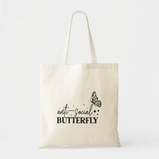 Sac fourre-tout joli papillon drôle