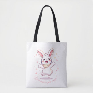 Sac fourre-tout - Joli Pastel Rabbit Shopper esthé