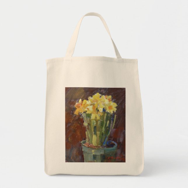 Sac fourre-tout "Jonquilles" (Devant)