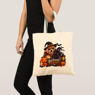 Sac fourre-tout Joyeux Halloween Chien Mignon