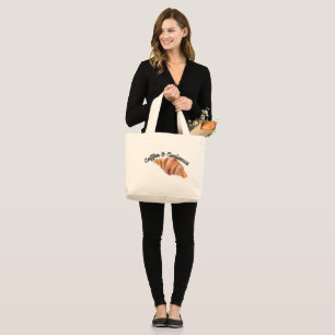 Sac fourre-tout Jumbo avec motif croissant