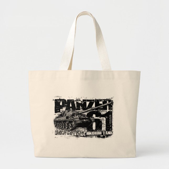 Sac fourre-tout Jumbo Panzer 61 (Devant)