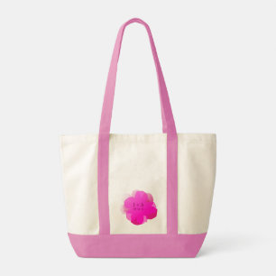 Sac Fourre-tout Jumbo Popflower Rose