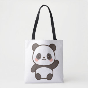 Sac fourre-tout 🐼 Kawaii Panda 👜