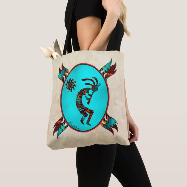 Sac fourre-tout Kokopelli Sud-Ouest (De près)