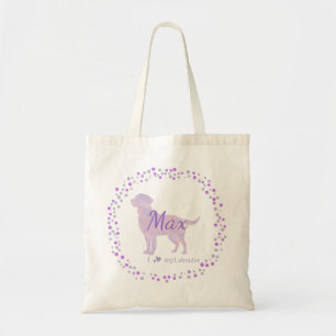 Sac fourre-tout Labrador - Cadeau Lavande personna