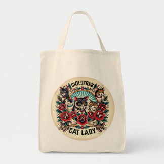 Sac fourre-tout Lady pour chats sans enfant
