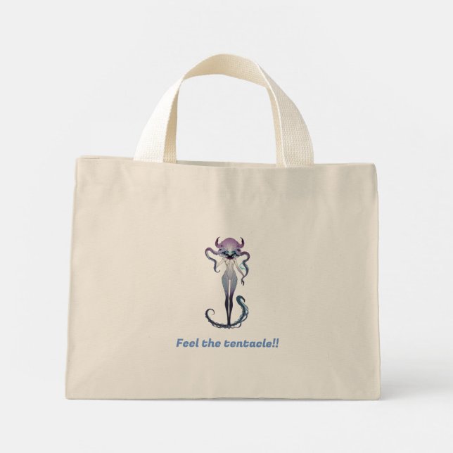 Sac fourre-tout Lady tentacle (Dos)