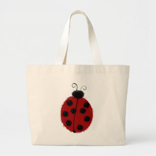 Sac fourre-tout Ladybug peint