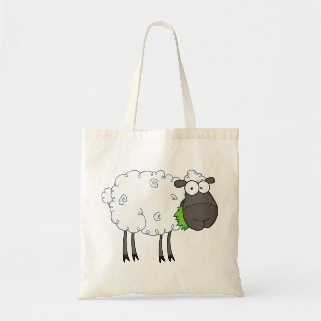 Sac fourre-tout laineux à moutons (Devant)