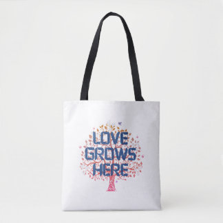 Sac fourre-tout « L'amour grandit ici »