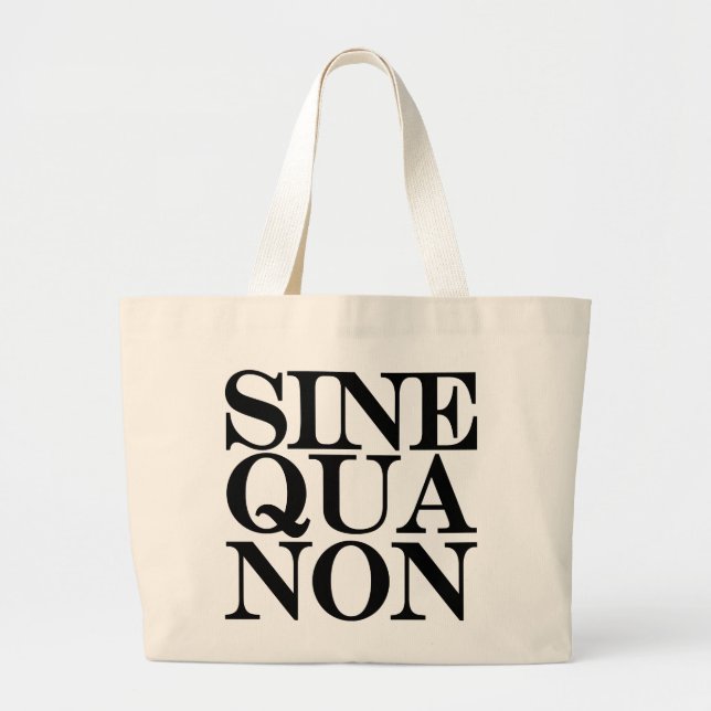 Sac fourre-tout latin à éléphant de citation de (Devant)