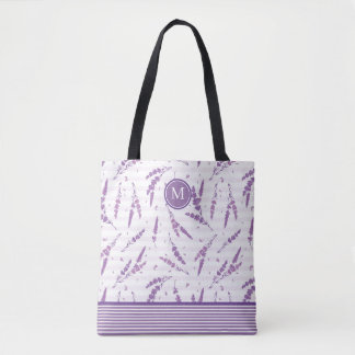 Sac fourre-tout Lavande Monogramme