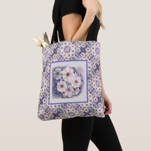Sac fourre-tout Lavender Marguerites africaines