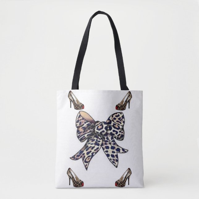 sac fourre-tout léopard (Devant)