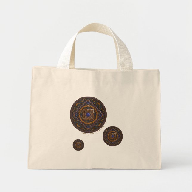 Sac fourre-tout Libra Mandala (Devant)