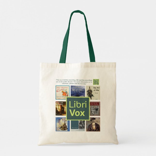 Sac fourre-tout LibriVox (Dos)