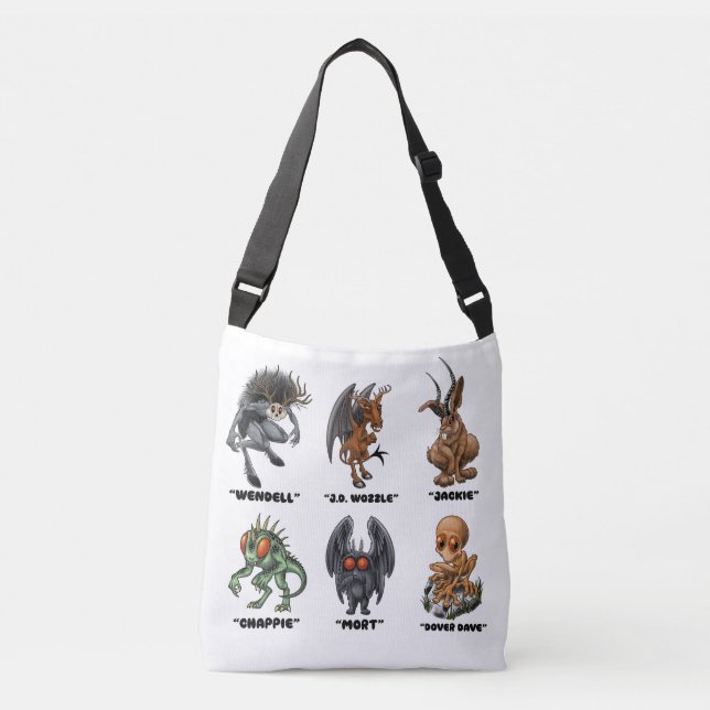 Sac fourre-tout Lil Cryptids (Devant)