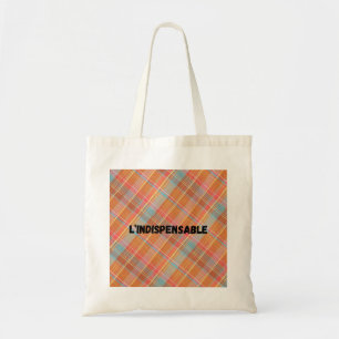 Sac fourre-tout  L'indispensable - Motif Madras