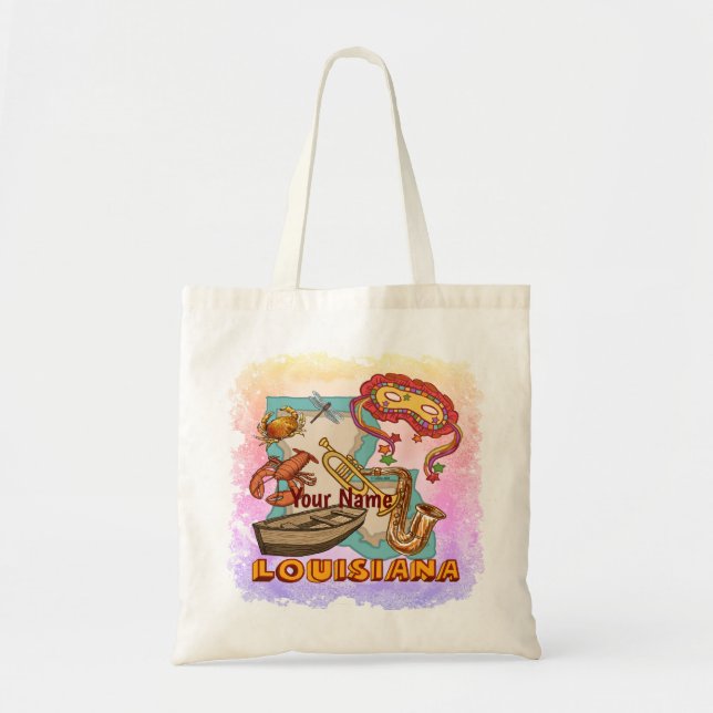 Sac fourre-tout Louisiane (Devant)