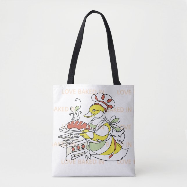 Sac fourre-tout Love Baked In Duck (Devant)