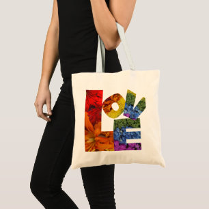 Sac fourre-tout Love Flowers