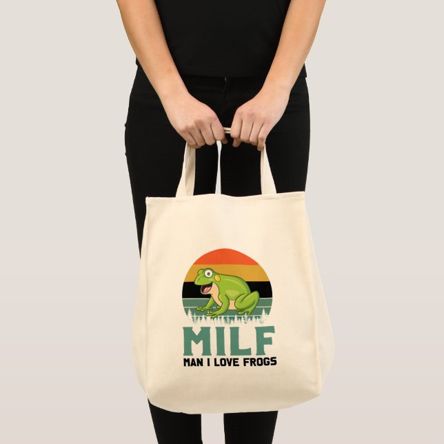 Sac fourre-tout Love Frogs (Devant (produit))