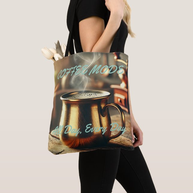 Sac fourre-tout Lover Café Tout-En-Plan (De près)