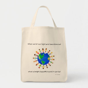 Sac fourre-tout lumineux au monde