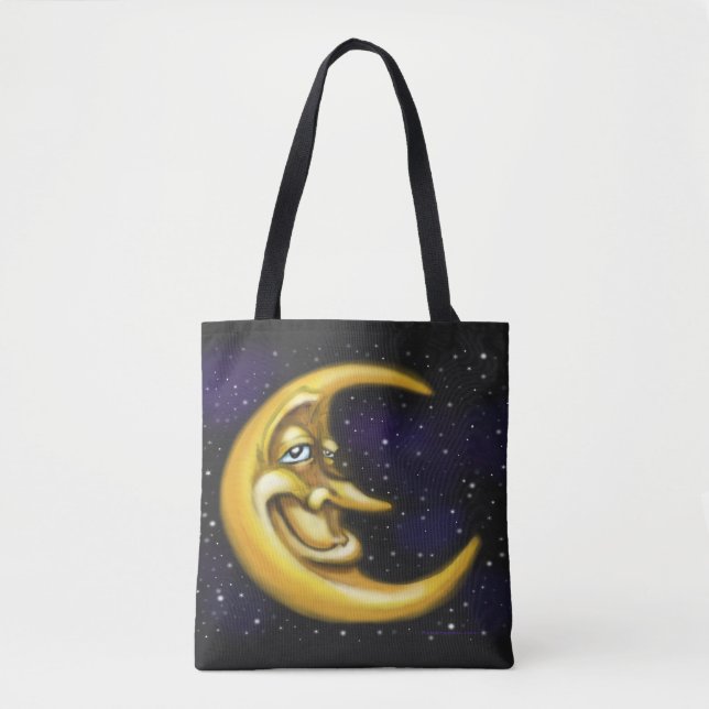 Sac fourre-tout Lune (Devant)