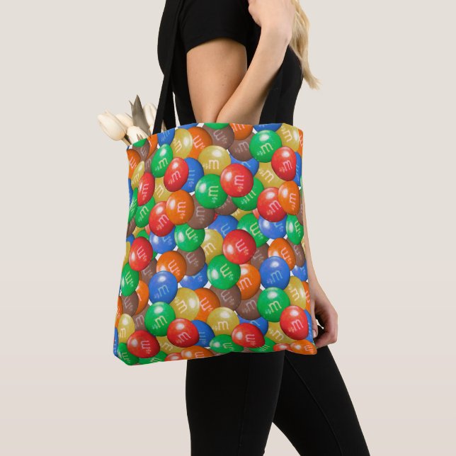 Sac fourre-tout M&M Candy | Sac de traitement ou d (De près)