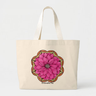 SAC FOURRE-TOUT MAGENTA POINSETTIA